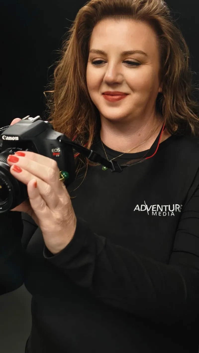 Adventures Media during photoshoot.
